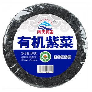 海天纯生有机紫菜60G