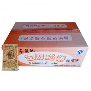 克瑞克芝麻脆饼桂花味