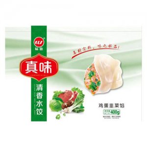 味德鸡蛋韭菜水饺400克