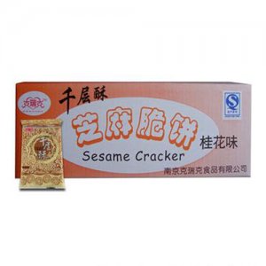 克瑞克芝麻脆饼桂花味箱
