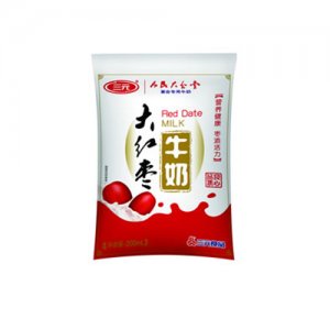 三元百利包大红枣牛奶