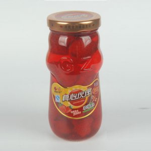 真心伙伴草莓罐头260g