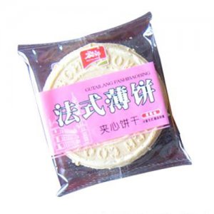 谷太郎法式薄饼夹心饼干草莓味