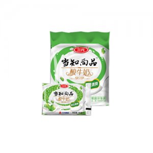 三元当知尚品酸牛奶绿豆沙味