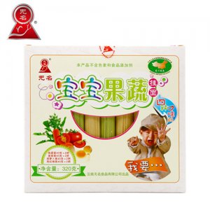 无名宝宝果蔬挂面320g