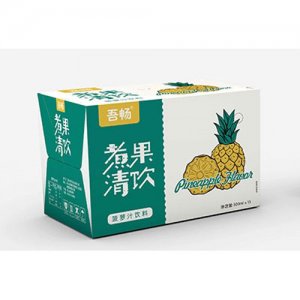 吾畅煮果清饮菠萝汁饮料500ml×15瓶