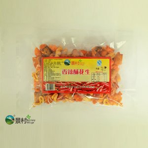 景村香辣酥花生140g