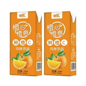 好梦橙心橙意鲜橙c风味饮品250ml
