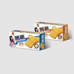总督薯仔饼袋装蓝色黄色
