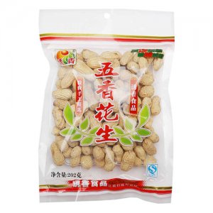 诱香五香花生
