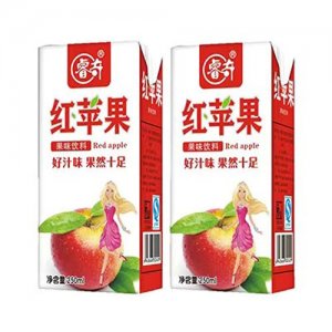 睿奇红苹果果味饮品350ml