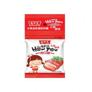 尚可艾草莓味韩Q糖