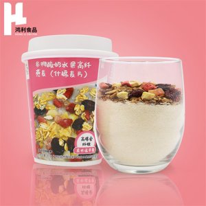 三色鼠谷物酸奶水果高纤燕麦45g