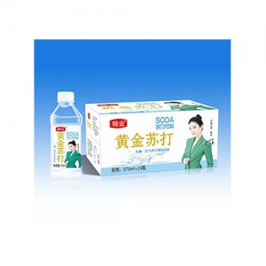 锦业黄金苏打果味饮料375ml×24瓶
