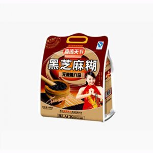喜传天下无蔗糖八珍黑芝麻糊800g