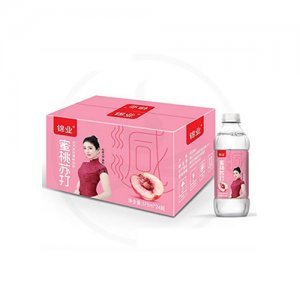锦业蜜桃苏打水瓶装