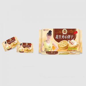 总督夹心饼干黄色包装