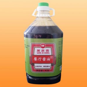 萬家香餐厅酱油4.3L