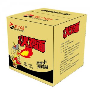 派力特干吃火鸡面劲爆辣鸡味