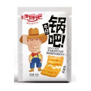 吧得吧牛仔锅巴麻辣味42克