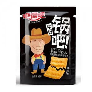 吧得吧牛仔锅巴牛肉味42克