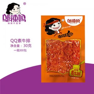 邬辣妈豆制品QQ素牛排30g