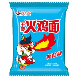 派力特干吃火鸡面鲜虾味