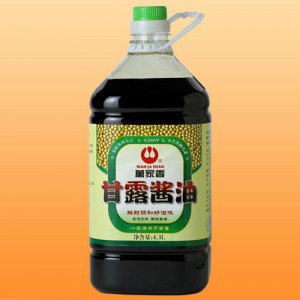 萬家香甘露酱油4.3L