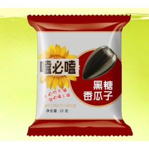 广军嗑必嗑黑糖香瓜子袋装