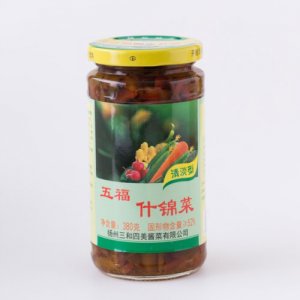 四美清淡什锦菜380g