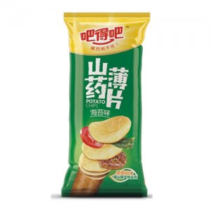 吧得吧山药薄片海苔味32克
