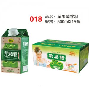 福志达苹果醋饮料500mlX15