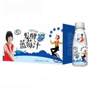 酷e百发酵蓝莓汁360mlx15瓶