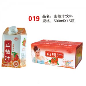 福志达山楂汁饮料500mlX15