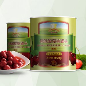 棒师傅原味酸樱桃罐头