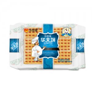 乐佳福华夫饼原味168g