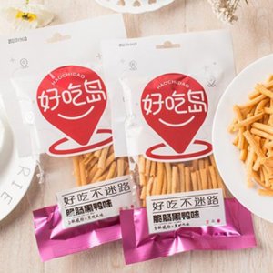 好吃岛薄片脆肠黑鸭味