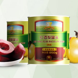 棒师傅红酒梨罐头