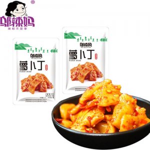 邬辣妈萝卜丁咸菜500g