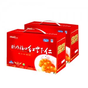 海之舟软炸福口红虾仁礼盒1kg