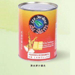 万士利清水笋片罐头