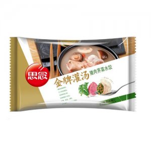 思念灌汤猪肉荠菜水饺702g