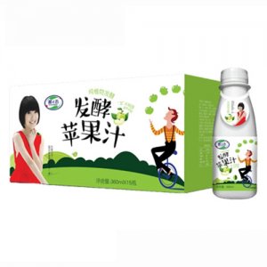 酷e百发酵苹果汁360mlx15瓶