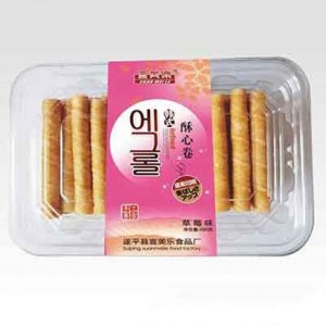 宣美乐酥心卷草莓味