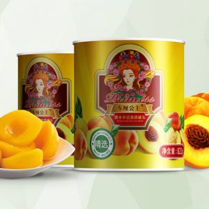 棒师傅糖水半边黄桃罐头（精选）
