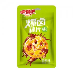 吧得吧爆卤藕片香辣味30克
