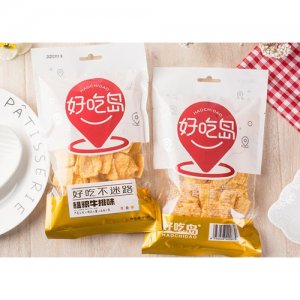 好吃岛薄片粗粮牛排味