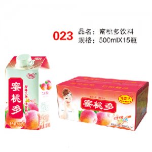 福志达蜜桃多饮料500mlX15