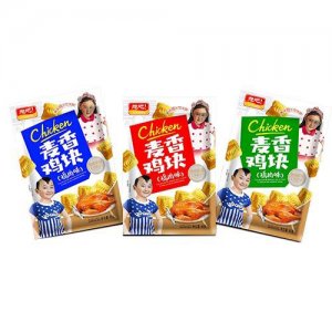 想吧麦香鸡块鸡肉味膨化食品45g