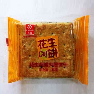 奇客花生超脆夹层饼干